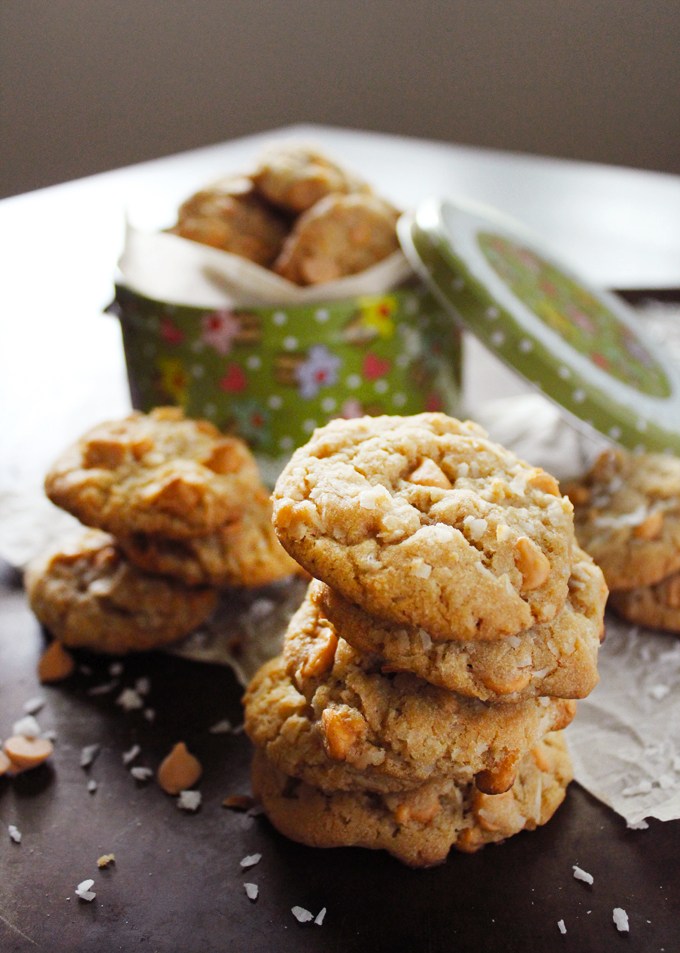 BUTTERSCOTCH COCONUT COOKIES