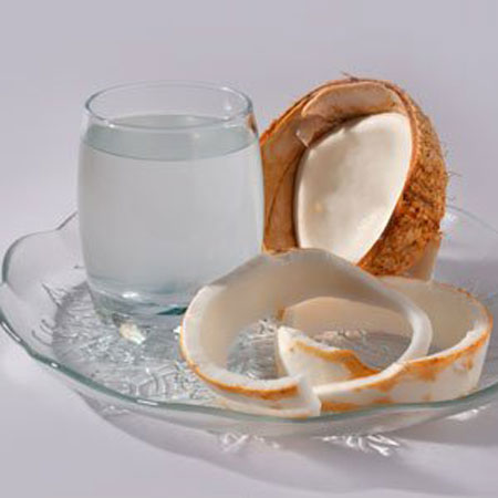 Guides processed coconut water