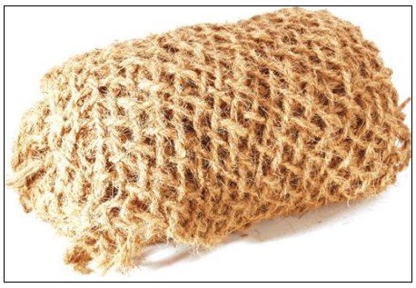 Processing of coconut fiber ropes do not harm the environment