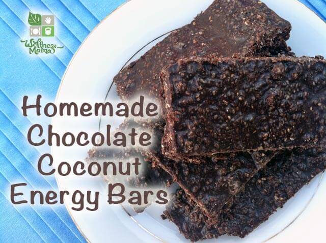 Chocolate Coconut Energy Bars