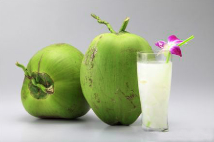 Fresh canned coconut water